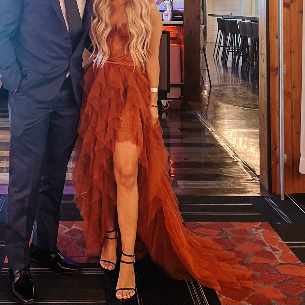 For Love & Lemons Bustier Gown